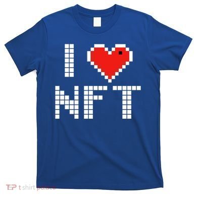 I Heart NFT Pixel T-Shirt