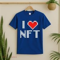 I Heart NFT Pixel T-Shirt thumb 2