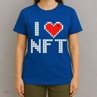 I Heart NFT Pixel T-Shirt thumb 4
