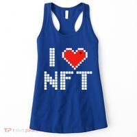 I Heart NFT Pixel Women's Tank Top thumb 0