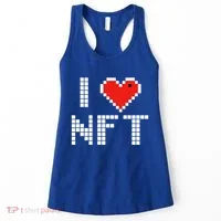 I Heart NFT Pixel Women's Tank Top thumb 0