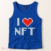 I Heart NFT Pixel Tank Top thumb 2