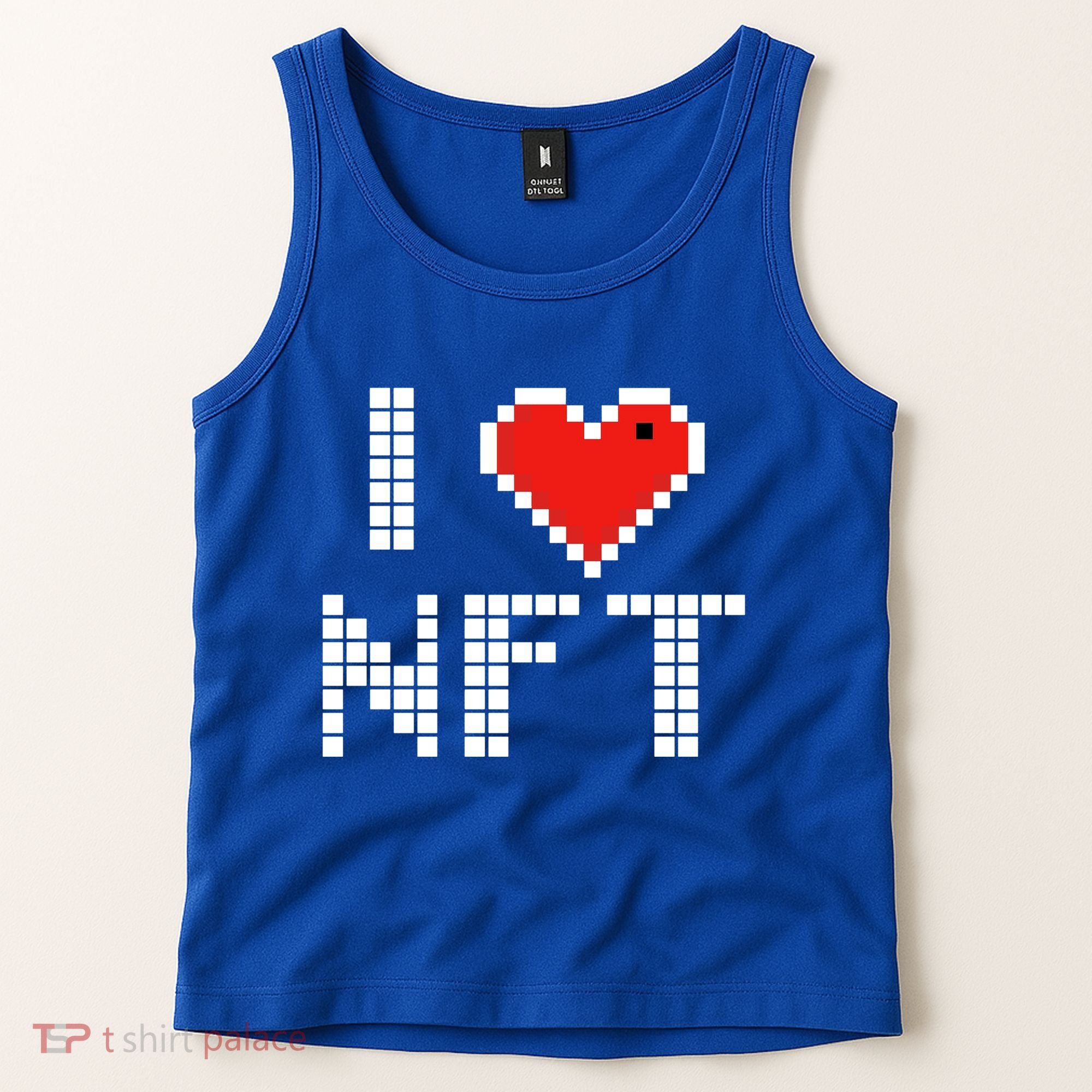 I Heart NFT Pixel Tank Top