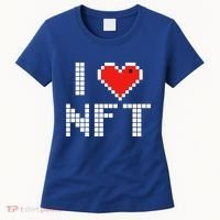 I Heart NFT Pixel Women's T-Shirt thumb 0