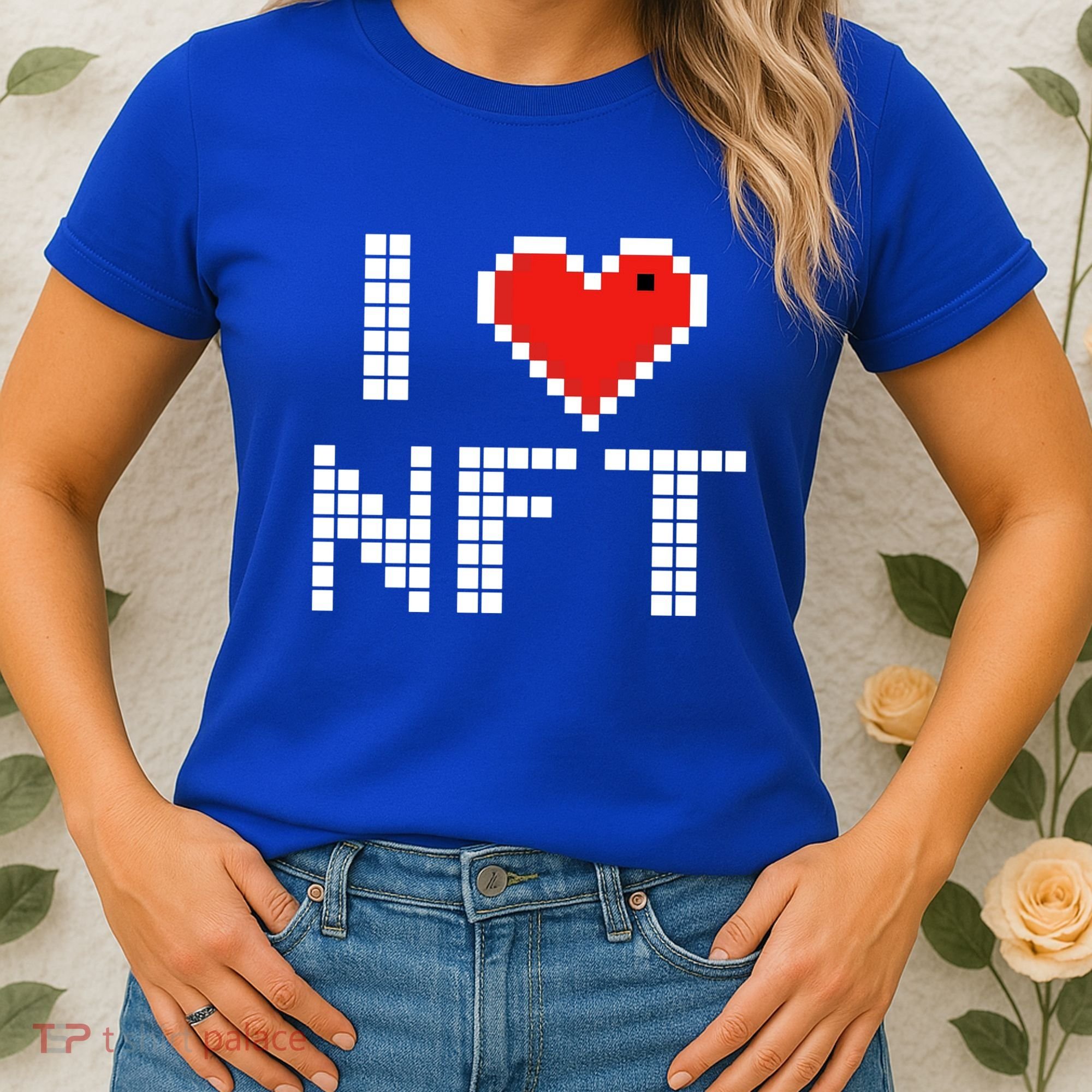I Heart NFT Pixel Women's T-Shirt