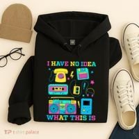 I Have No Idea What This Is 70s 80s 90s Outfit Hoodie thumb 4