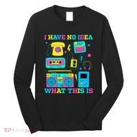 I Have No Idea What This Is 70s 80s 90s Outfit Long Sleeve Shirt thumb 0
