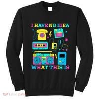 I Have No Idea What This Is 70s 80s 90s Outfit Sweatshirt thumb 0
