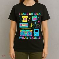 I Have No Idea What This Is 70s 80s 90s Outfit T-Shirt thumb 4