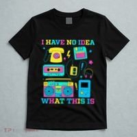I Have No Idea What This Is 70s 80s 90s Outfit T-Shirt thumb 5