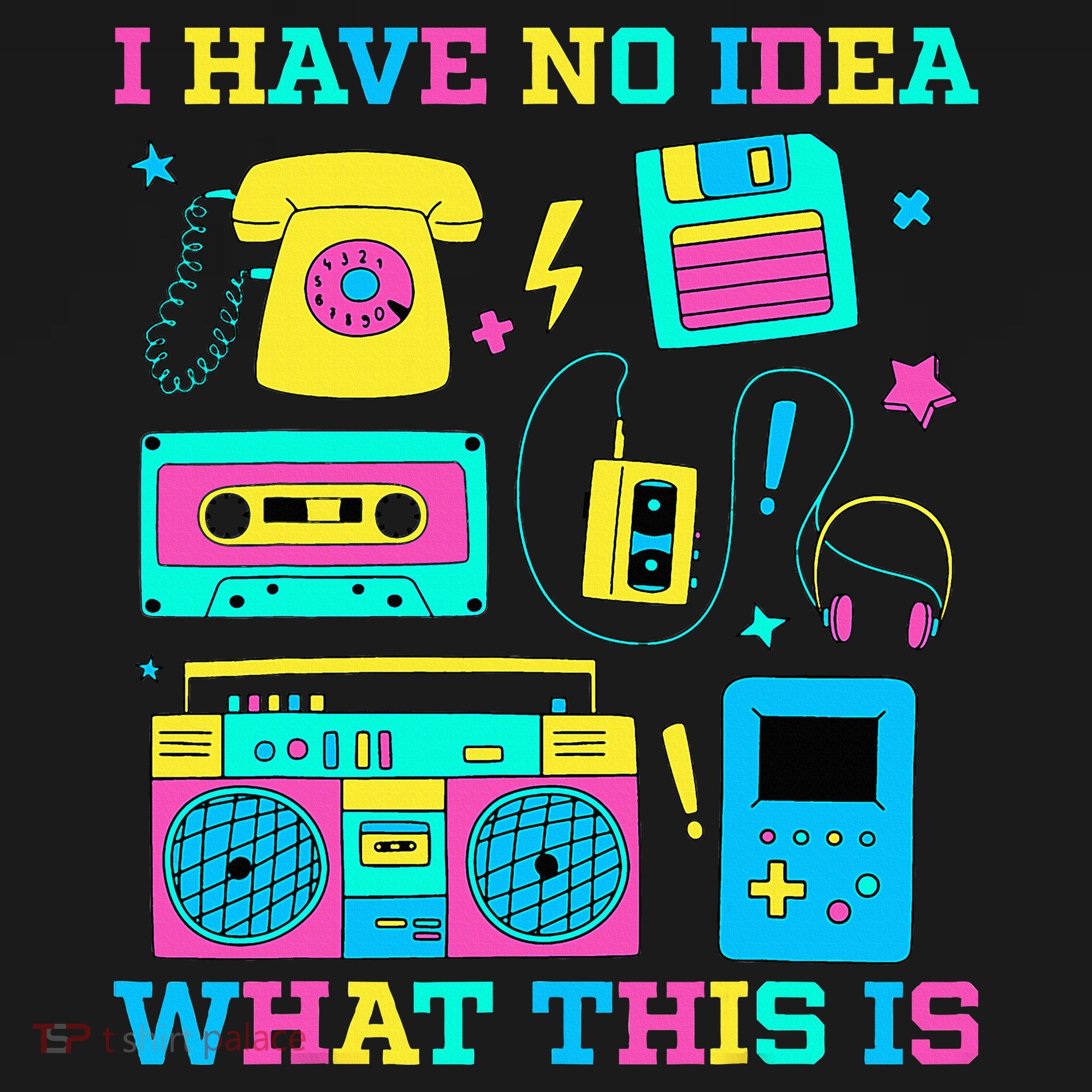 I Have No Idea What This Is 70s 80s 90s Outfit Women's Hoodie