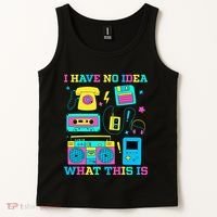 I Have No Idea What This Is 70s 80s 90s Outfit Tank Top thumb 2