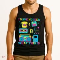 I Have No Idea What This Is 70s 80s 90s Outfit Tank Top thumb 3