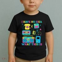 I Have No Idea What This Is 70s 80s 90s Outfit Toddler T-Shirt thumb 2