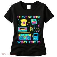 I Have No Idea What This Is 70s 80s 90s Outfit Women's T-Shirt thumb 0
