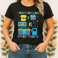 I Have No Idea What This Is 70s 80s 90s Outfit Women's T-Shirt thumb 2