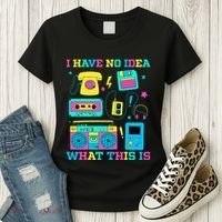 I Have No Idea What This Is 70s 80s 90s Outfit Women's T-Shirt thumb 3