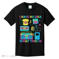 I Have No Idea What This Is 70s 80s 90s Outfit Kids T-Shirt thumb 0