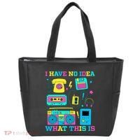 I Have No Idea What This Is 70s 80s 90s Outfit Tote Bag thumb 0