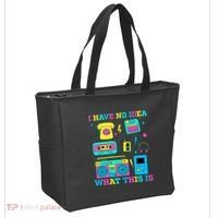 I Have No Idea What This Is 70s 80s 90s Outfit Tote Bag thumb 2