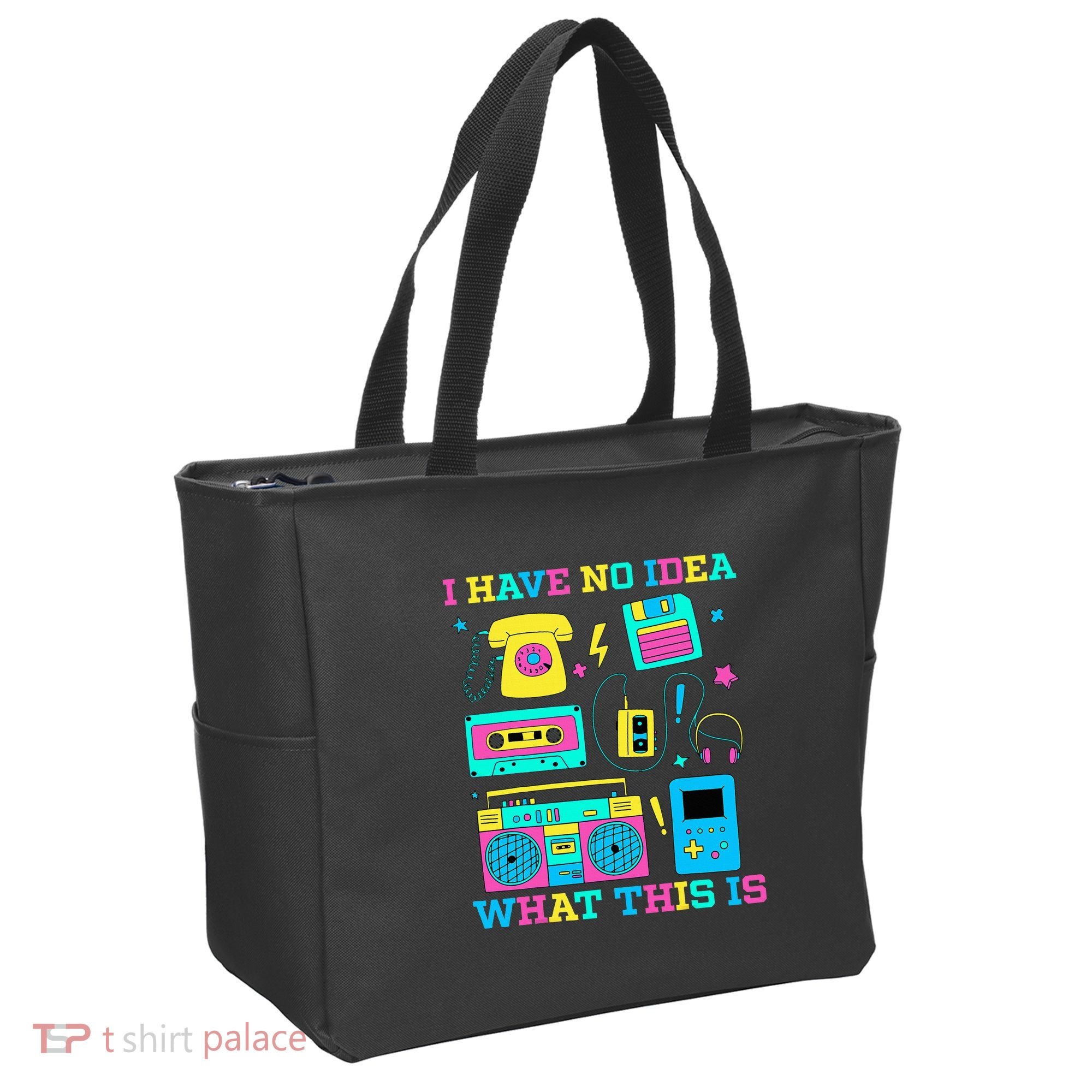 I Have No Idea What This Is 70s 80s 90s Outfit Tote Bag