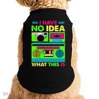 I Have No Idea What This Is 70s 80s 90s Doggie Tank thumb 0