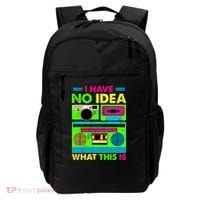 I Have No Idea What This Is 70s 80s 90s Backpack thumb 0