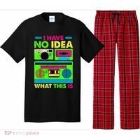 I Have No Idea What This Is 70s 80s 90s Pajama Set thumb 0