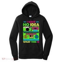 I Have No Idea What This Is 70s 80s 90s Women's Hoodie thumb 0