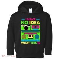 I Have No Idea What This Is 70s 80s 90s Toddler Hoodie thumb 0