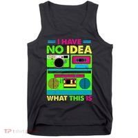 I Have No Idea What This Is 70s 80s 90s Tank Top thumb 0