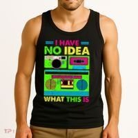 I Have No Idea What This Is 70s 80s 90s Tank Top thumb 3