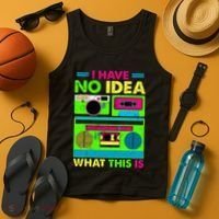 I Have No Idea What This Is 70s 80s 90s Tank Top thumb 4