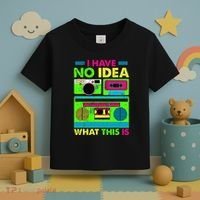 I Have No Idea What This Is 70s 80s 90s Toddler T-Shirt thumb 3