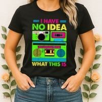 I Have No Idea What This Is 70s 80s 90s Women's T-Shirt thumb 2