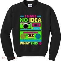 I Have No Idea What This Is 70s 80s 90s Kids Sweatshirt thumb 0