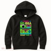 I Have No Idea What This Is 70s 80s 90s Kids Hoodie thumb 0