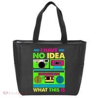 I Have No Idea What This Is 70s 80s 90s Tote Bag thumb 0