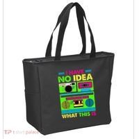 I Have No Idea What This Is 70s 80s 90s Tote Bag thumb 2