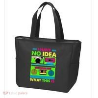 I Have No Idea What This Is 70s 80s 90s Tote Bag thumb 3
