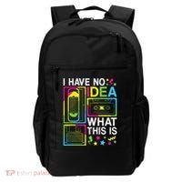 I Have No Idea What This Is 80s 90s Backpack thumb 0