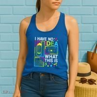 I Have No Idea What This Is 80s 90s Women's Tank Top thumb 2