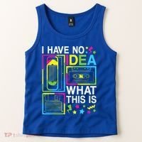 I Have No Idea What This Is 80s 90s Tank Top thumb 2