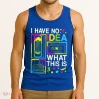 I Have No Idea What This Is 80s 90s Tank Top thumb 3