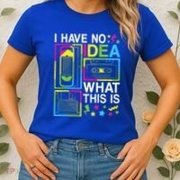 I Have No Idea What This Is 80s 90s Women's T-Shirt thumb 2