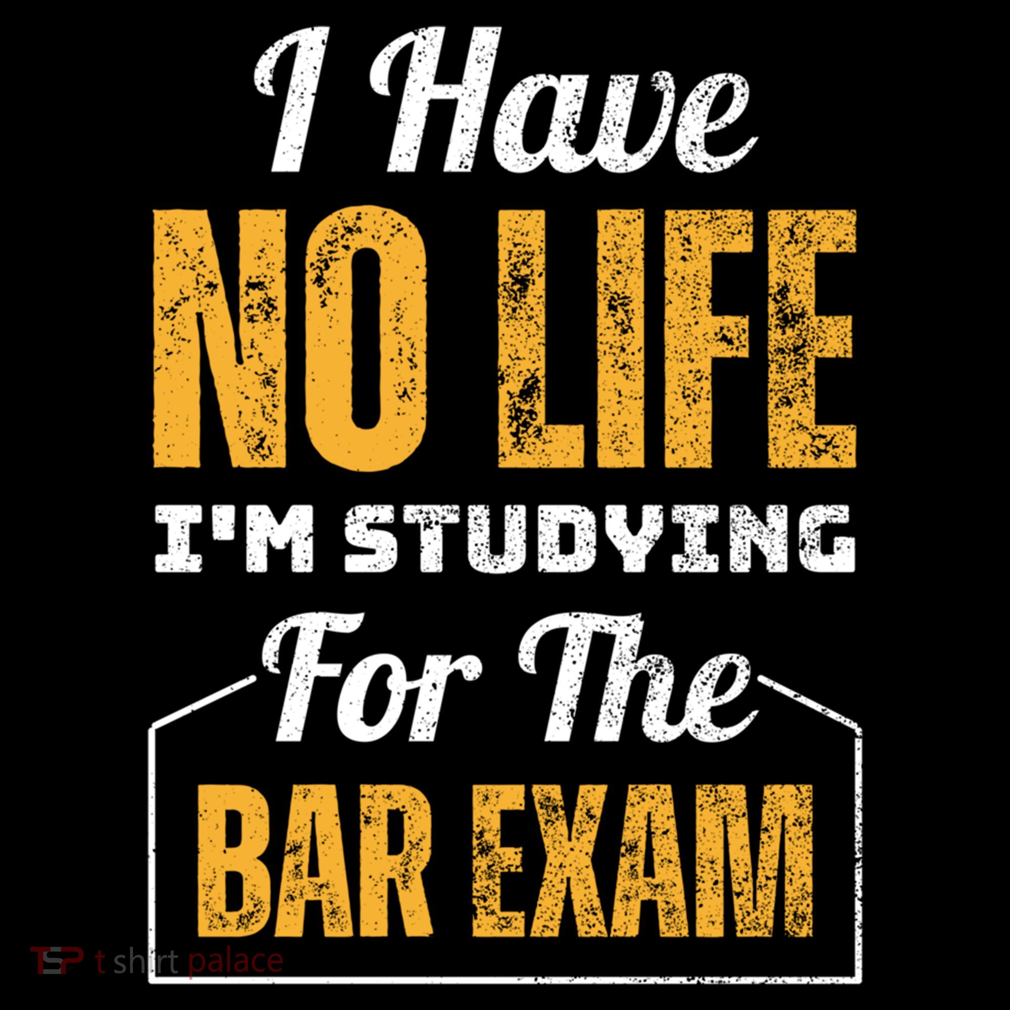 I Have No Life IM Studying For The Bar Exam Funny Cute Gift Coffee Mug
