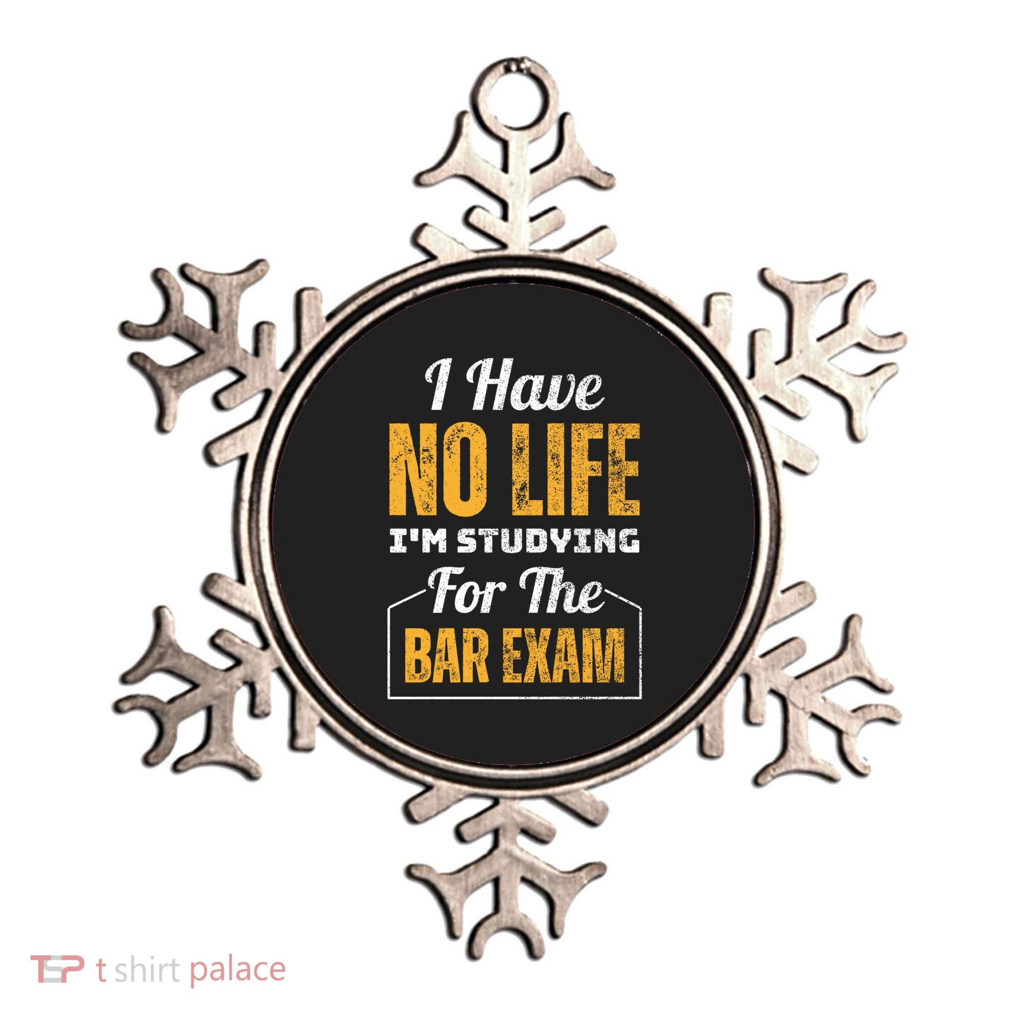 I Have No Life IM Studying For The Bar Exam Funny Cute Gift Ornament