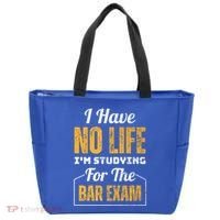 I Have No Life IM Studying For The Bar Exam Funny Cute Gift Tote Bag thumb 0