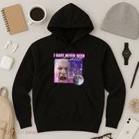 I Have Never Been To The Moon Dank Meme Cursed Funny Cringe Hoodie thumb 3