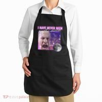 I Have Never Been To The Moon Dank Meme Cursed Funny Cringe Apron thumb 2